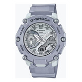 G Shock Ga 2200ff 8adr Plateado Metalizado Original 