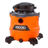 Aspiradora Ridgid Hd1600 52l  Naranja/negra 120v