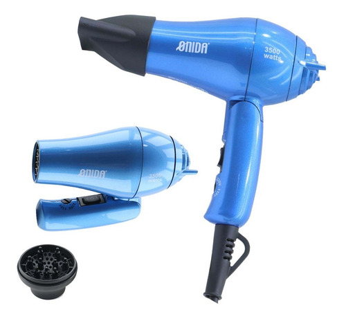 Secador Mini De Cabelo Portátil Bivolt 3500w Compacto Viagem