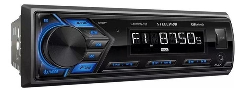 Autoestereo 1 Din Usb Aux Fm Bluetooth Carbon-327