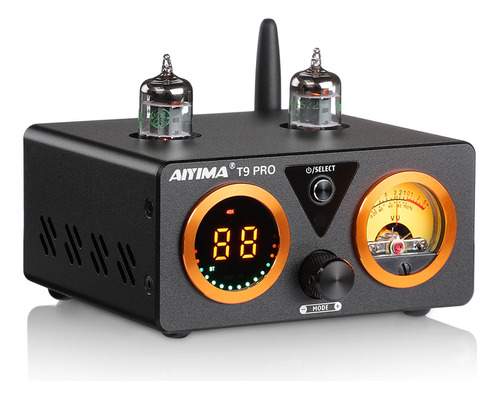 Aiyima T9 Pro Amplificador Estéreo Dac 200w Valvulado