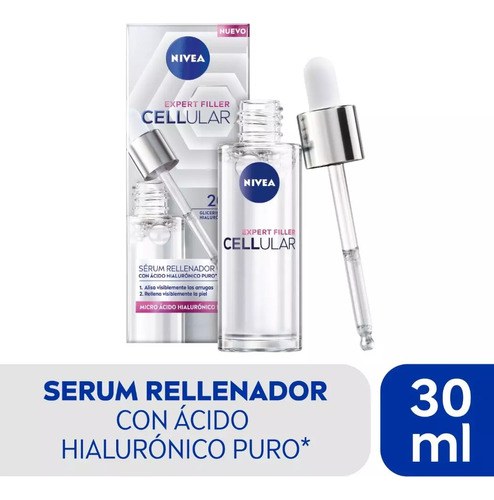 Serum Rellenador Con A.h. | Hyaluron Cellular Filler | 30 Ml