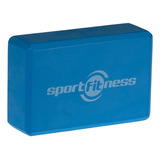 Cubo De Yoga Tpe Espuma Pilates Entrenamiento Sport Fitness Color Azul