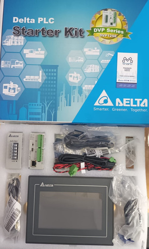 Kit De Automatizacion Delta Ethernet (plc, Hmi, Fuente Etc) 