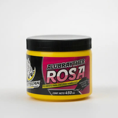 Polish Para Pintura Grado 2 Rosa Alubrayther 450 Ml Castelan