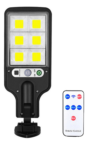 Sensor Solar Ip65 Suburbana Patio Calle Lampara Recargable