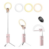 Portable Ring Light With Stand Foldable Travel Ring Light Wi