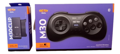 Controle Tectoy M30 - Joystick Gamer Bluetooth - Pc, Switch