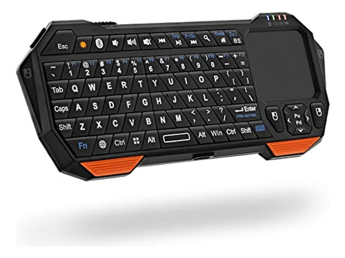 Fosmon Mini Controlador De Teclado Inalambrico Port Qwerty