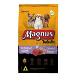 Magnus Todo Dia Cães Adultos Pequeno Porte Carne/frango 15kg