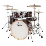 Bateria Gretsch Catalina Maple Cm1-e825-dcb, Dark Cherry Bur Color Marrón Oscuro