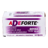 Adeforte 15ml Polivitaminico Sabor Sem