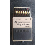 Pedal Boss Bass Equalizer Geb-7