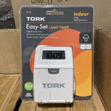 (c) Tork Sa130 Easy-set Digital Lamp Timer 15a 120vac 5  Yyh