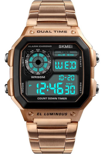 Skmei Reloj De Pulsera Para Hombres, Reloj Deportivo Digital