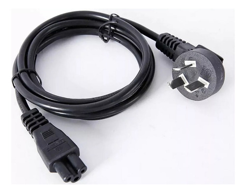 Cable Power Trebol Fuente Alimentación Cargador Notebook  Pc