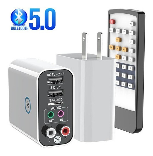 Transmisor/receptor Lcd Bluetooth 5.0 Para Pc, Tv, Altavoz