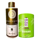  Escova Marroquino Arganoil+redutox Quiabo Organic C/f