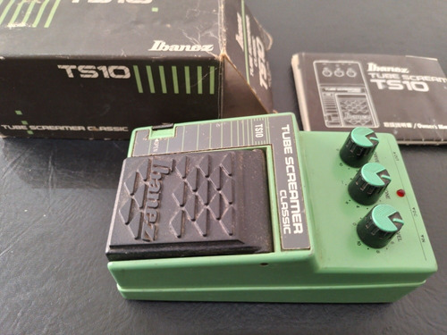 Tube Screamer Classic Ibanez Ts10 Japan Original 1° Mano