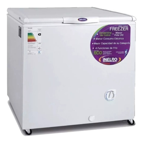 Freezer Horizontal Inelro Fih 270 Dual, 1 Puerta, E. Gratis