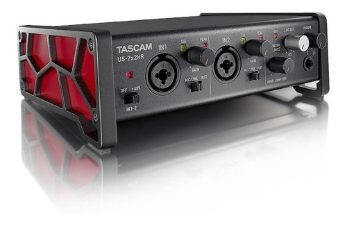 Interface De Áudio Tascam Us-2x2hr Midi Usb Alta Resolução