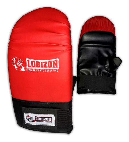 Guantines P/ Bolsa De Boxeo Cuero Guante Box Lobizón Guantin