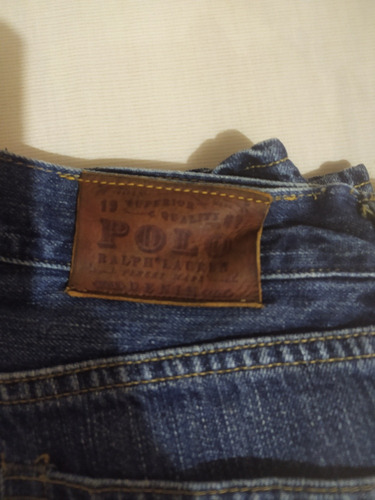 Pantalón Polo De Ralph Lauren 32x 32 Azul Marino Classic Fit