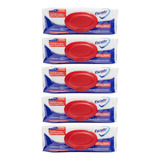 4 Paquetes De Toallitas Humedas Escudo Antibacterial C/ 80 P