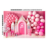 Fundo Fotográfico Tecido 170x250cm Barbie Dreamhouse 20352