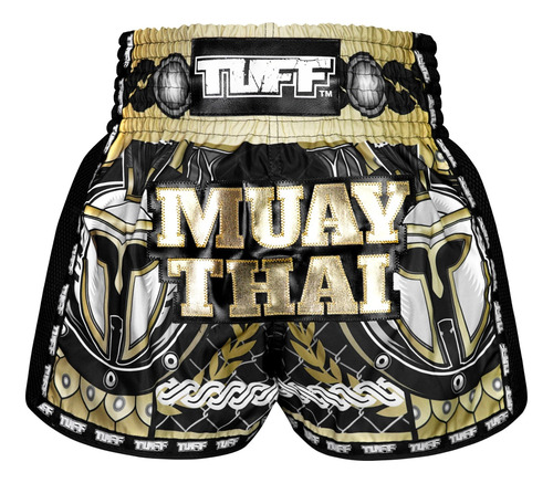 Shorts De Muay Thai Tuff Msc109-blk