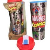 Vaso Termo Mug Metálico  Marvel Comics, Licencia Disney Keep