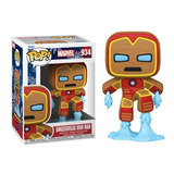Iron Man Galleta De Jengibre Funko Pop #934 Marvel Holiday
