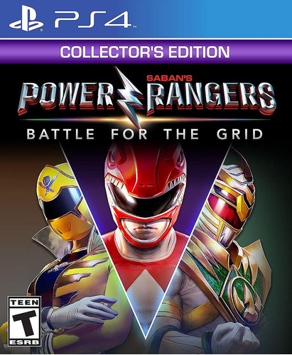 Juego Para Ps4 Power Rangers Battle For The Grid