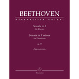 Sonata Piano Appassionata Op. 57 Beethoven Partitura Urtext