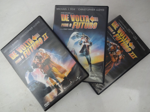 Dvd Trilogia De Volta Para O Futuro (3 Dvds)
