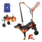 Silla De Ruedas Para Perros Para Patas Traseras, Rueda Refle