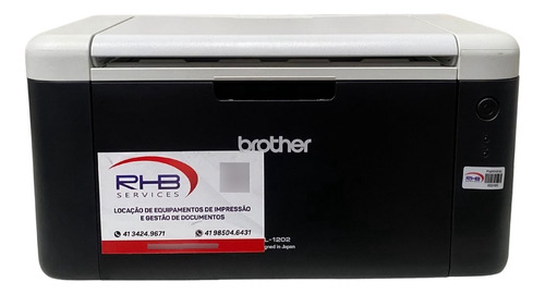 Impressora Laser Brother Hl-1202 Monocromática Usb 110v-120v