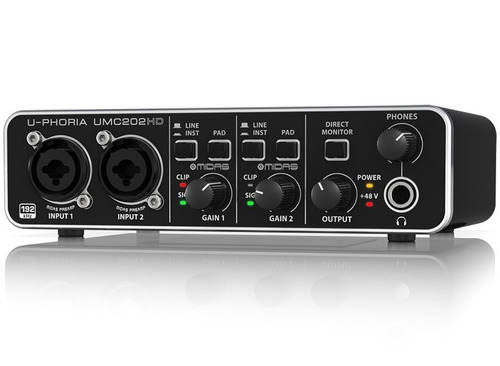 Behringer Umc202hd Interface Umc 202 Hd