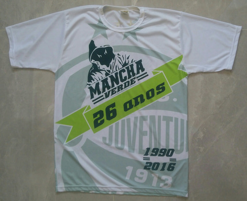 Camisa Mancha Verde Juventude Comemorativa + Adesivo