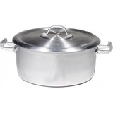 Cacerola Gastronomica Aluminio Reforzada 15 Litros 34cm 