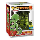 Funko Pop Rat Fink 15 Green Chrome Toy Tokyo Ratfink