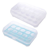 Caja De Almacenamiento De Huevos, Caja De Plástico Antidesli