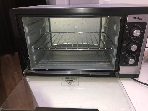 Forno De Bancada Elétrico Philco 46l Prateado 127v