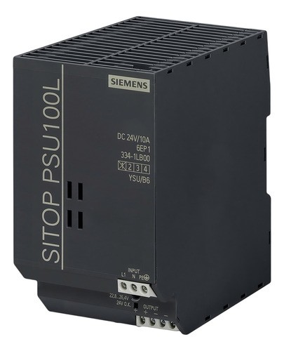 Fuente Monofásica Siemens E:120/230v  S:24v 10a Sitop Psu100