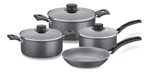 Juego De Ollas Bateria Set 7 Piezas Turim Tramontina Cocina