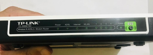 Modem Roteador Com Wifi Tp-link Td-w8961nd Branco Usado