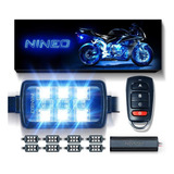 8 Tiras De Luces Led Rgb Para Motocicleta, Multicolor Neón C