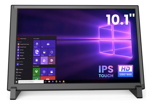 Monitor Táctil 10.1 Hd Ips Display Para Raspberry Pi