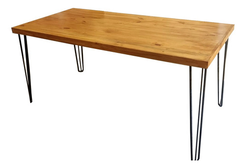 Mesa Comedor Hairpin  Industrial 140 X 80 