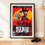 Cuadro 60x40 Gamer - Red Dead Redemption 2 - Especial Editio